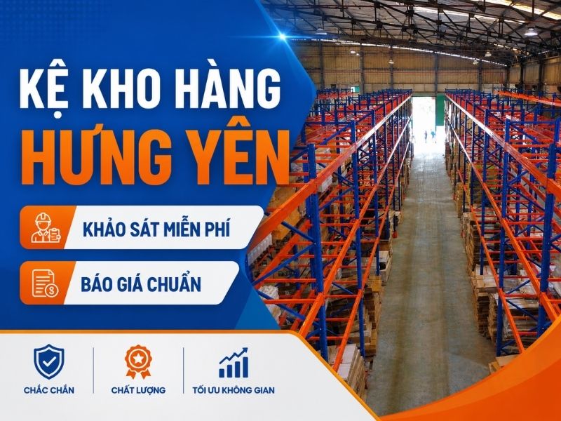 Kệ kho hàng tại Hưng Yên