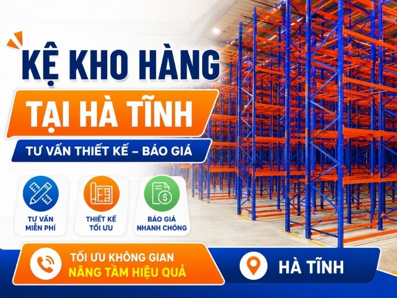 Kệ kho hàng tại Hà Tĩnh