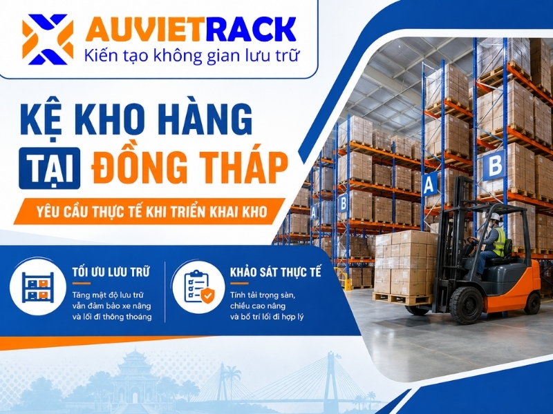 Kệ kho hàng tại Đồng Tháp
