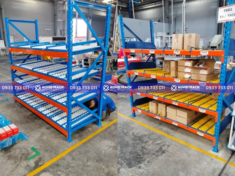 Dự Án Kệ Con Lăn Tại Bình Dương