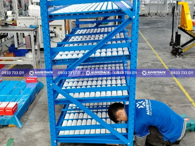 Dự Án Kệ Con Lăn Tại Bình Dương
