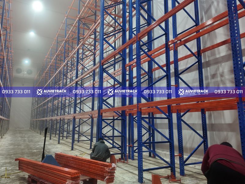 Dự Án Kệ Selective Và Double Deep Tại Kho Thủy Sản An Giang