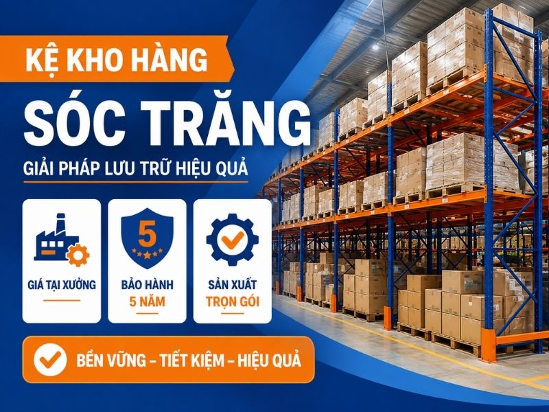 Kệ kho hàng tại Sóc Trăng