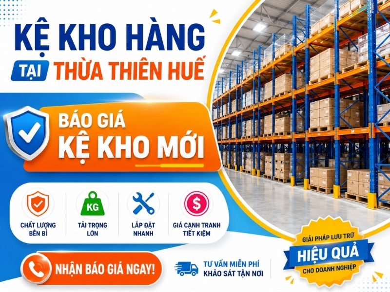Kệ kho hàng tại Thừa Thiên Huế