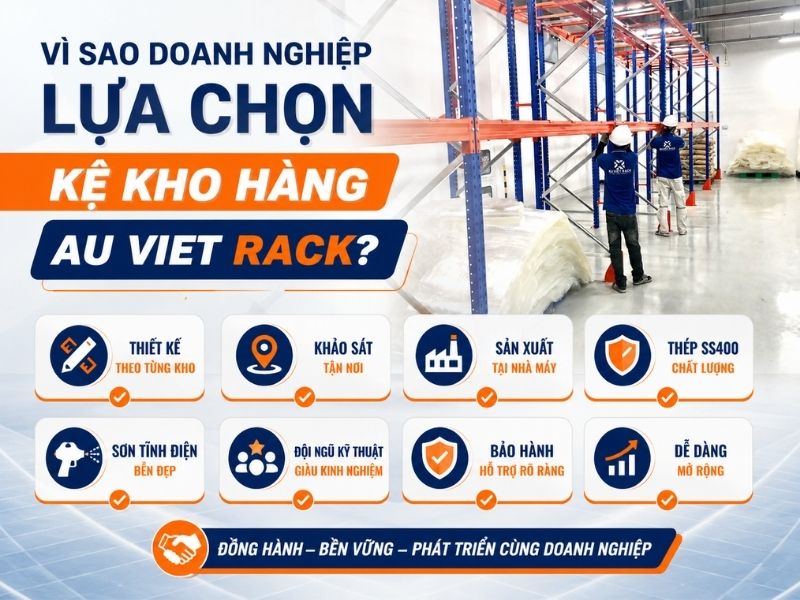 Kệ Kho Hàng Au Viet Rack