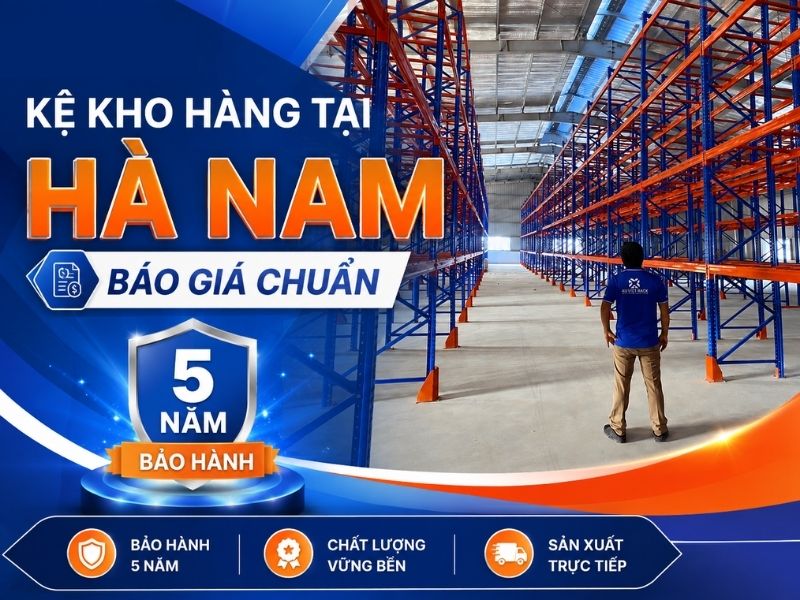 Kệ kho hàng tại Hà Nam