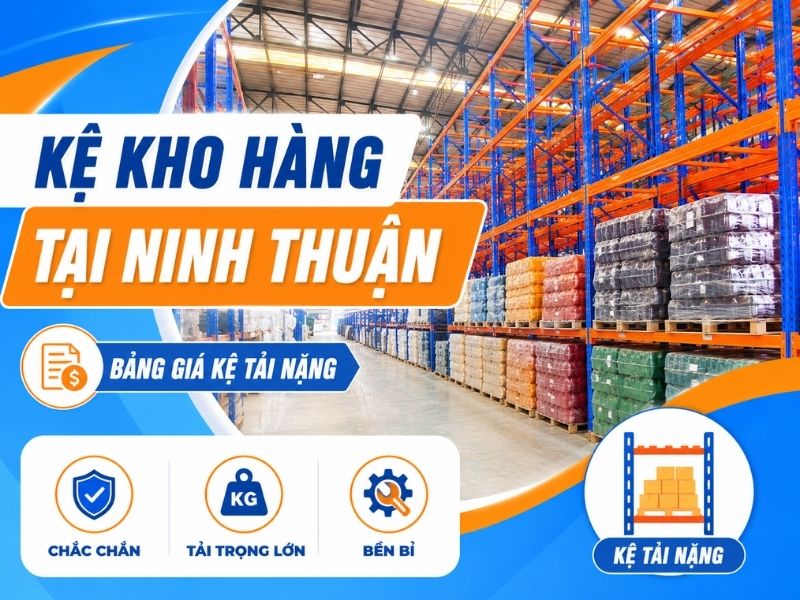 Kệ kho hàng tại Ninh Thuận