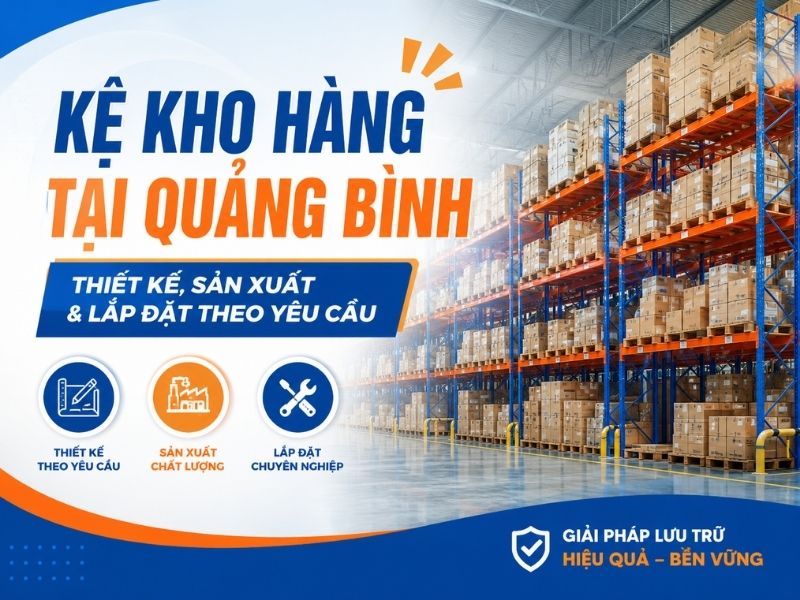 Kệ kho hàng tại Quảng Bình