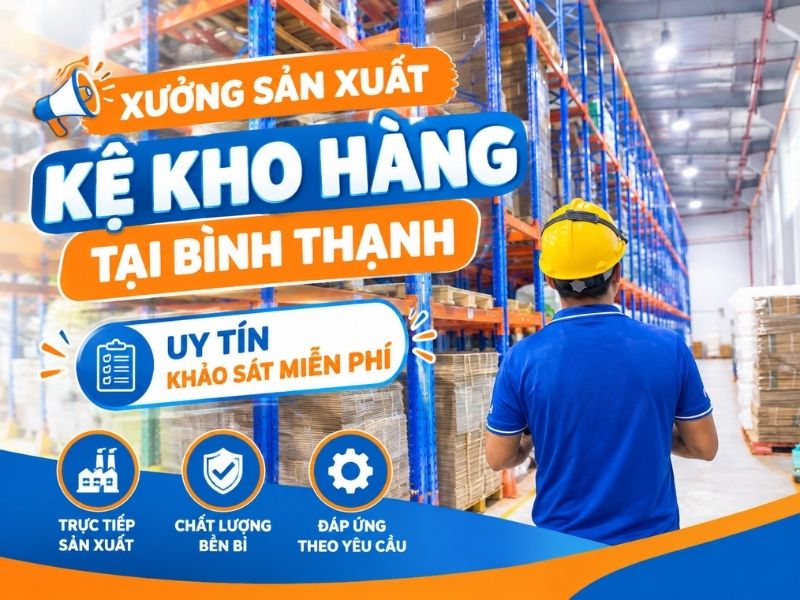 Kệ kho hàng tại Bình Thạnh