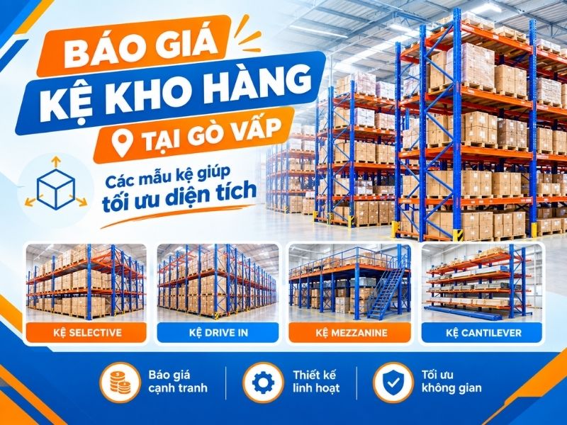 Kệ kho hàng tại Gò Vấp