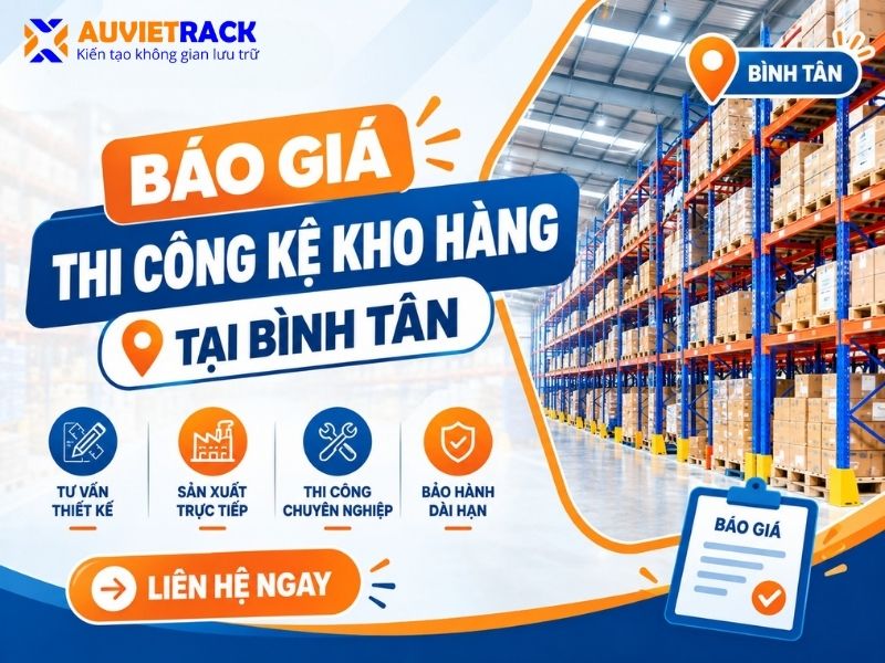 Kệ kho hàng tại quận Bình Tân