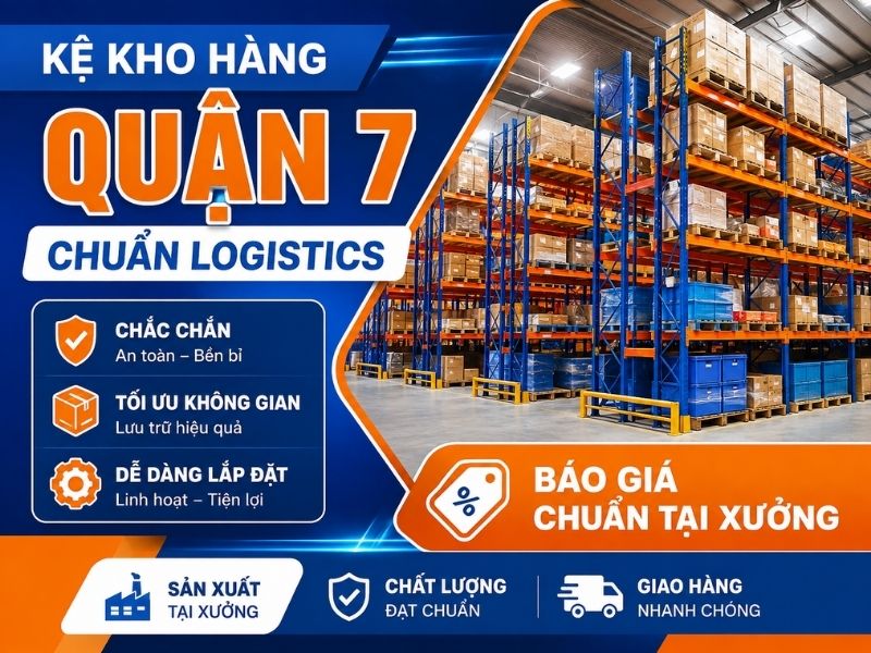 Kệ kho hàng tại Quận 7