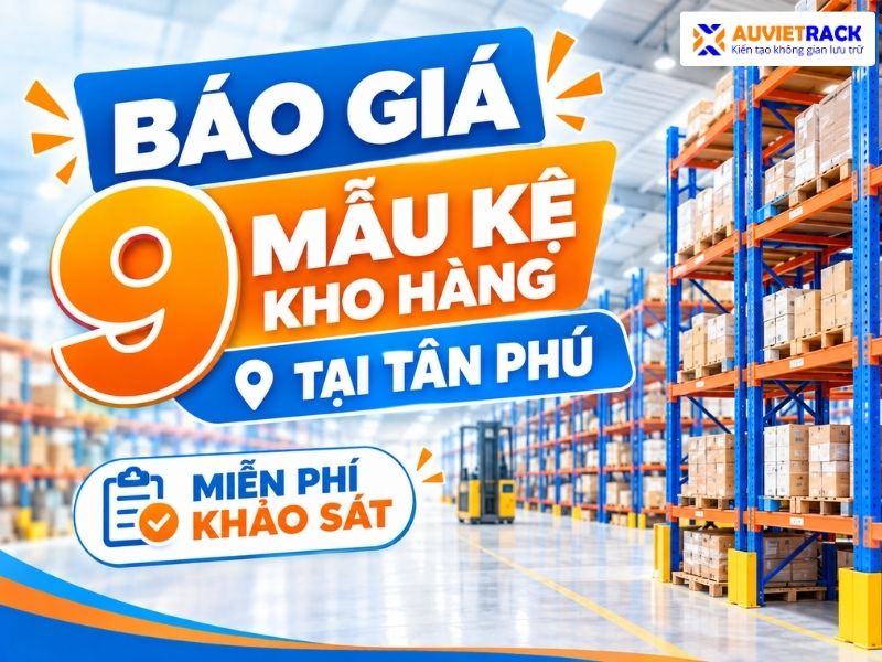 Kệ kho hàng tại Tân Phú