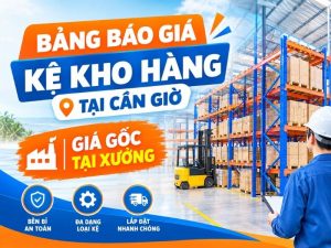 Kệ kho hàng tại Cần Giờ