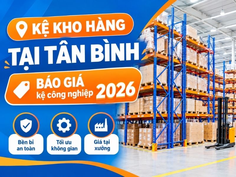 Kệ kho hàng tại Tân Bình